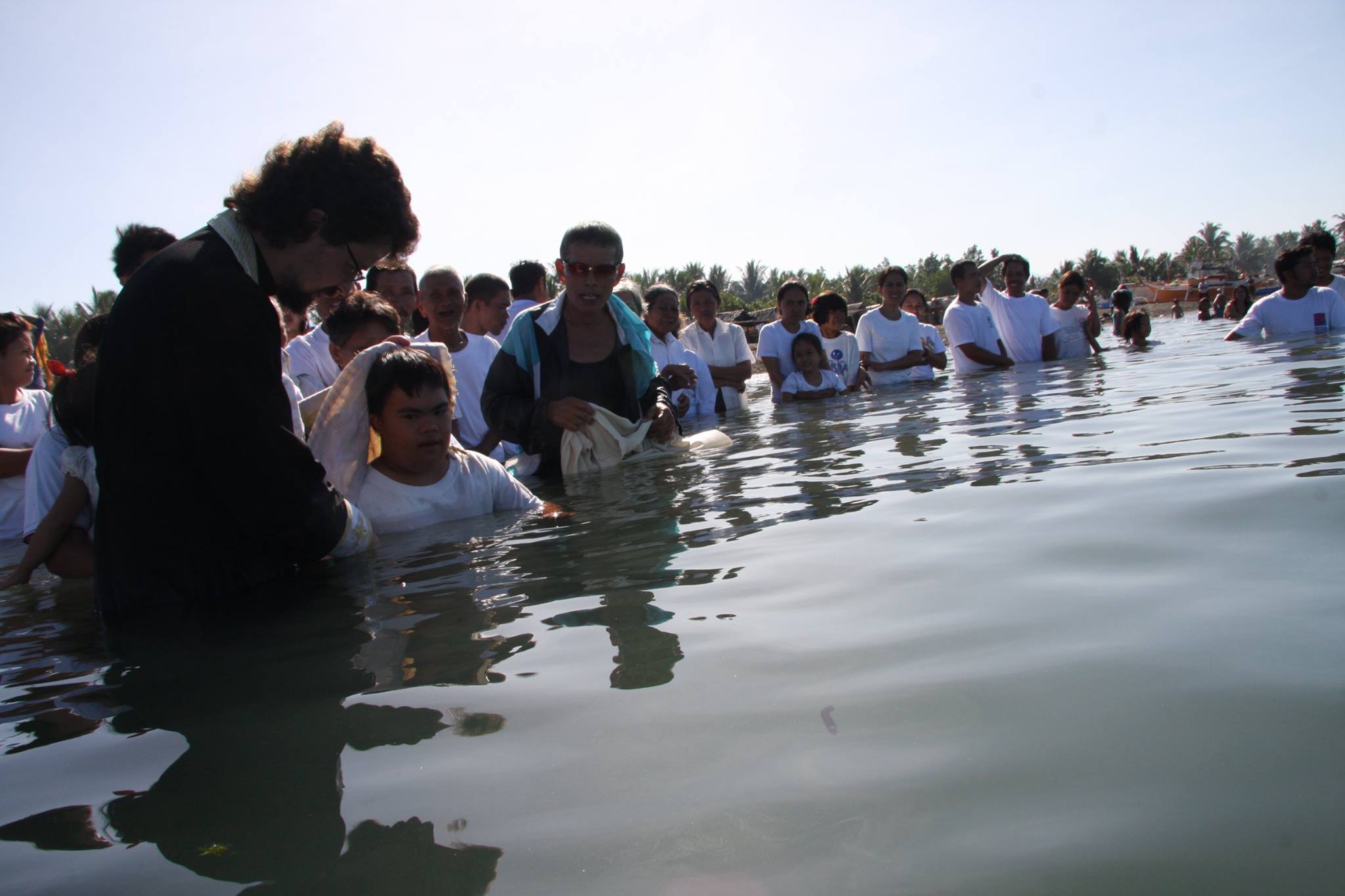 Mass Baptism of Catechumens in the Philippines