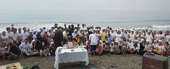 another mass baptism in the philippines