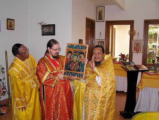 Fr George and Fr Ioasaph Tandibilang